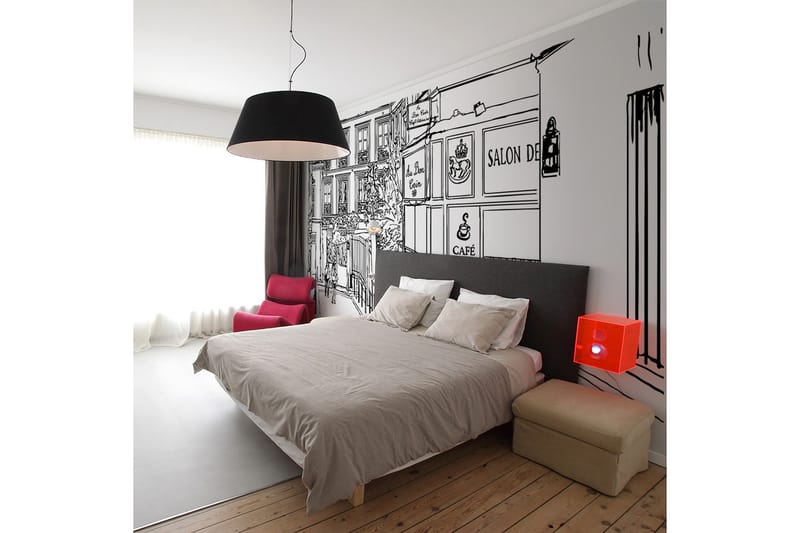 Fototapet XXL A Walk Through Paris Streets 550x270, Artgeist sp. z o. o.