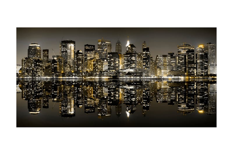 Fototapet XXL American Skyscrapers 550x270 - Artgeist sp. z o. o. - Boligtilbehør - Vægdekoration - Tapeter - Fototapeter