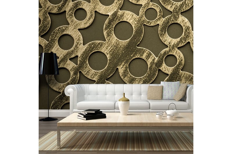 Fototapet XXL Rings Made Of Old Bronze 550x270, Artgeist sp. z o. o.