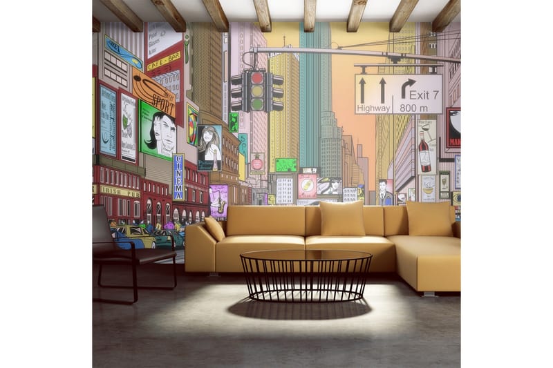 Fototapet XXL Rush time New 550x270, Artgeist sp. z o. o.