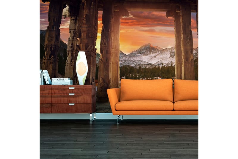 Fototapet XXL Trail Of Rocky Temples 550x270, Artgeist sp. z o. o.