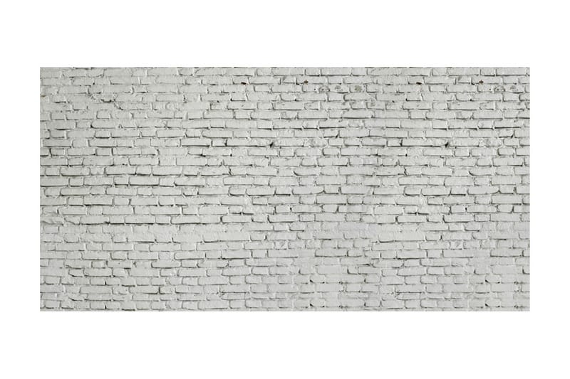 Fototapet XXL Wall Made Of White Raw Brick 550x270 - Artgeist sp. z o. o. - Boligtilbehør - Vægdekoration - Tapeter - Fototapeter