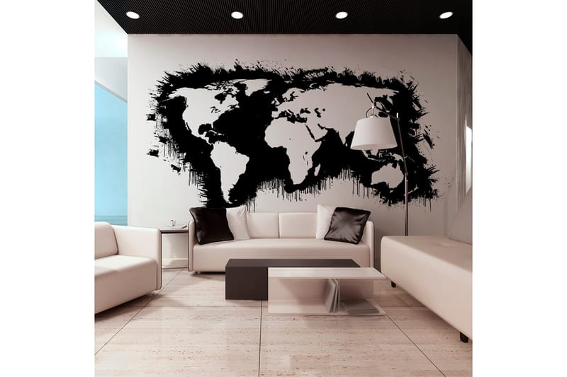 Fototapet XXL White Continents Black Sea 550x270, Artgeist sp. z o. o.