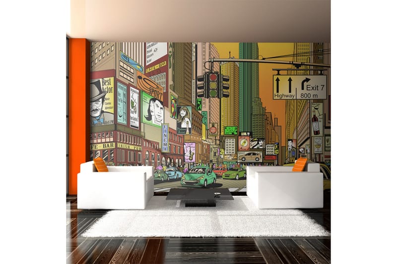 Fototapet XXL Pulsating City NY 550x270, Artgeist sp. z o. o.