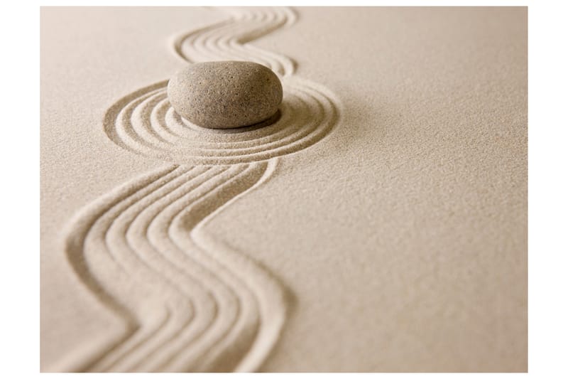 Fototapet Zen Sand Have 400x309 - Artgeist sp. z o. o. - Boligtilbehør - Vægdekoration - Tapeter - Fototapeter