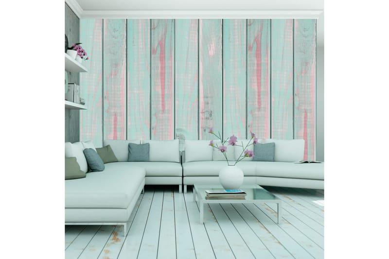 Fototapet Peppermint Clouds 50x1000 - Artgeist sp. z o. o. - Boligtilbehør - Vægdekoration - Tapeter - Fototapeter