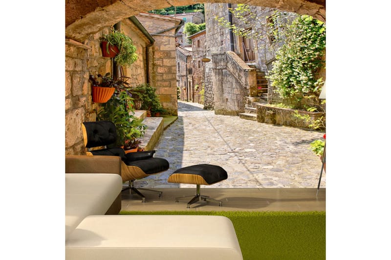 Fototapet Provincial Alley In Tuscany 400x280, Artgeist sp. z o. o.