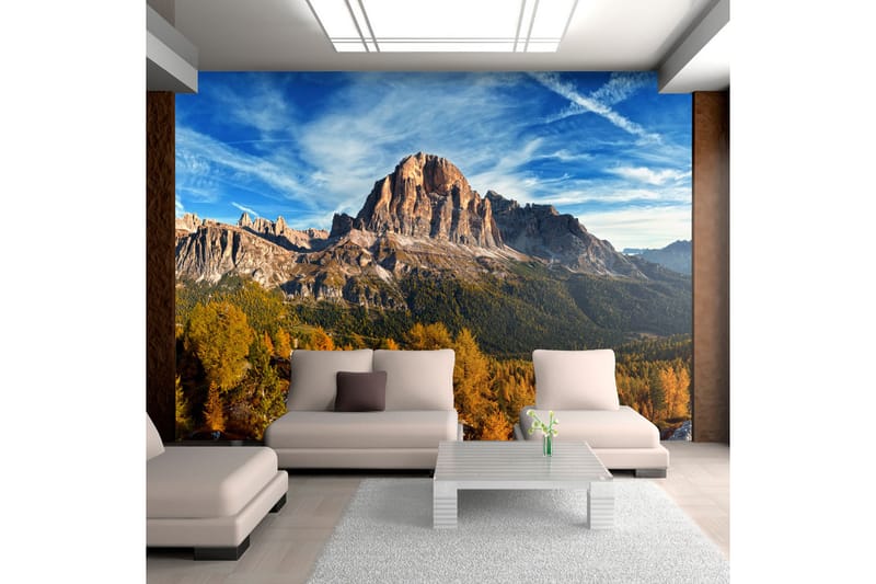Fototapet Panoramic view of the Italian Dolomites 200x154 - Artgeist sp. z o. o. - Fototapeter