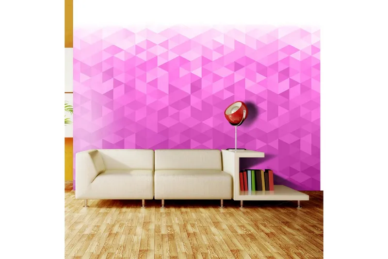 Fototapet Pink Pixel 200x140, Artgeist sp. z o. o.
