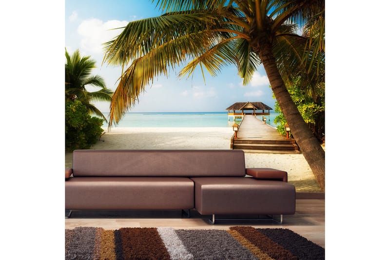 Fototapet Paradise Beach 200x140, Artgeist sp. z o. o.