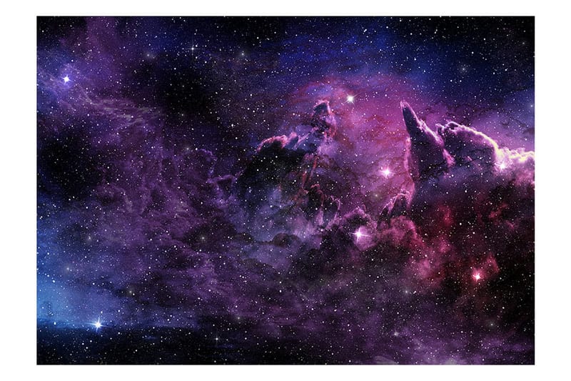Fototapet Purple Nebula 400x280 - Artgeist sp. z o. o. - Boligtilbehør - Vægdekoration - Tapeter - Fototapeter