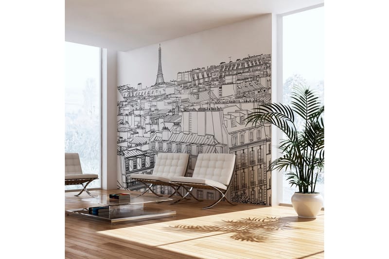 Fototapet Parisian S Sketchbook 450x270, Artgeist sp. z o. o.