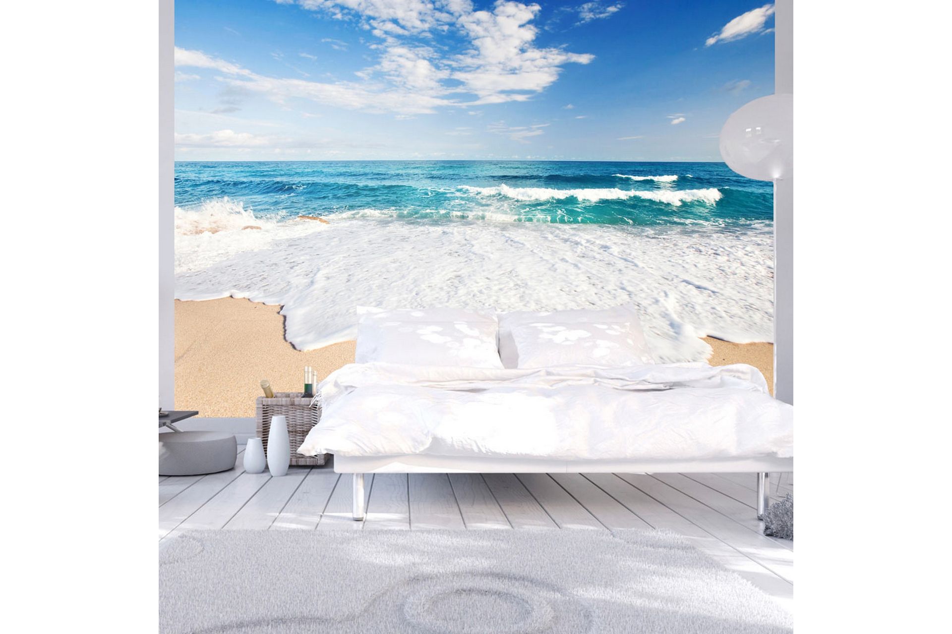 Fototapet Photo Wallpaper By The Sea 250x175 - Artgeist sp. z o. o. - Boligtilbehør - Vægdekoration - Tapeter - Fototapeter