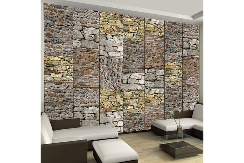 Fototapet Puzzle With Stones 50x1000, Artgeist sp. z o. o.