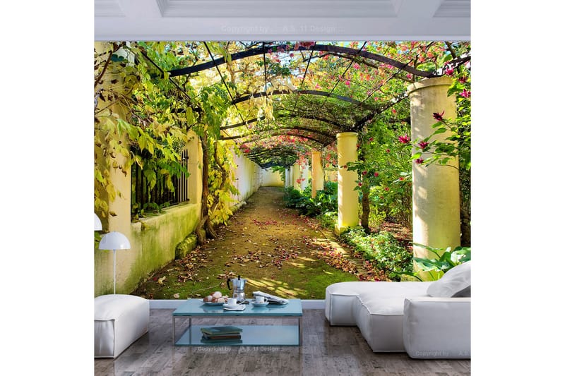 Fototapet Pergola 350x245 - Artgeist sp. z o. o. - Boligtilbehør - Vægdekoration - Tapeter - Fototapeter