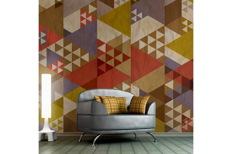 Fototapet Patchwork 50x1000 - Artgeist sp. z o. o. - Boligtilbehør - Vægdekoration - Tapeter - Fototapeter