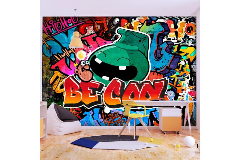 Vægmaleri Be cool 200x140 - Artgeist sp. z o. o. - Boligtilbehør - Vægdekoration - Tapeter - Fototapeter
