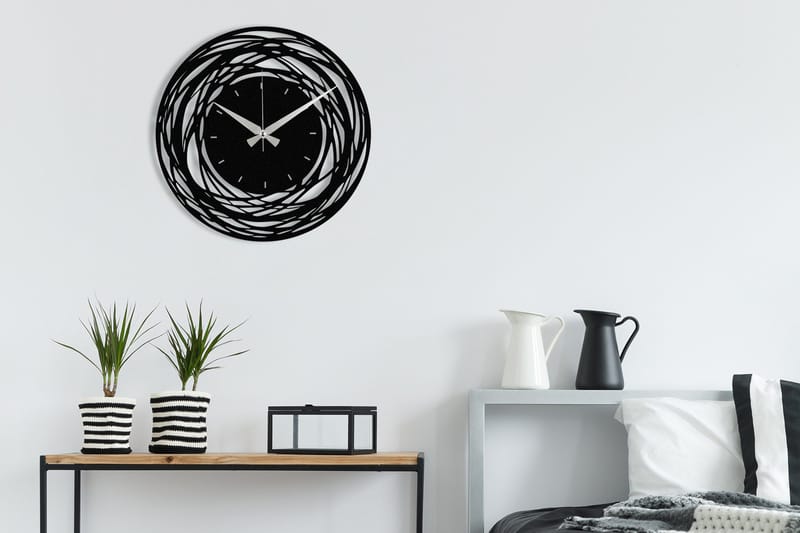 Achterdis Vægur Abstrakt, Sort