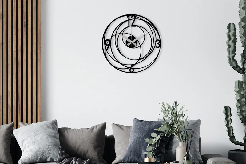 Achterdis Vægur Cirkler, Sort