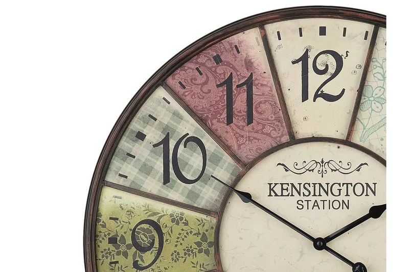 Boswil Vægur 59 cm - Flerfarvet - Boligtilbehør - Vægdekoration - Vægure & Ure