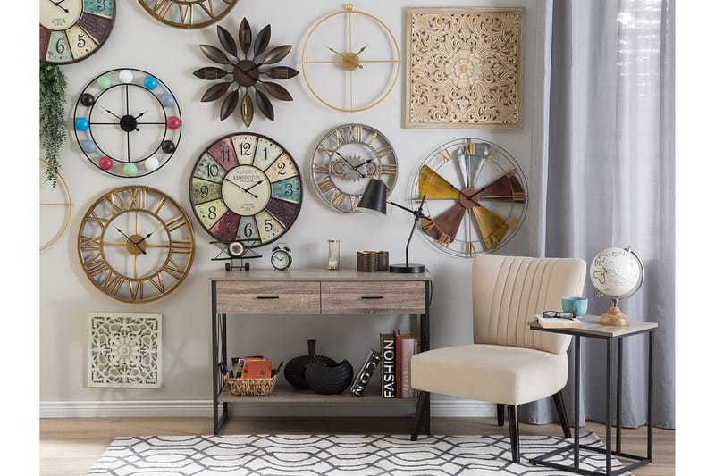 Boswil Vægur 59 cm, Flerfarvet