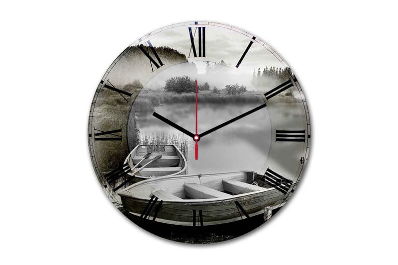 Decorative MDF Clock 30x - Boligtilbehør - Vægdekoration - Vægure & Ure