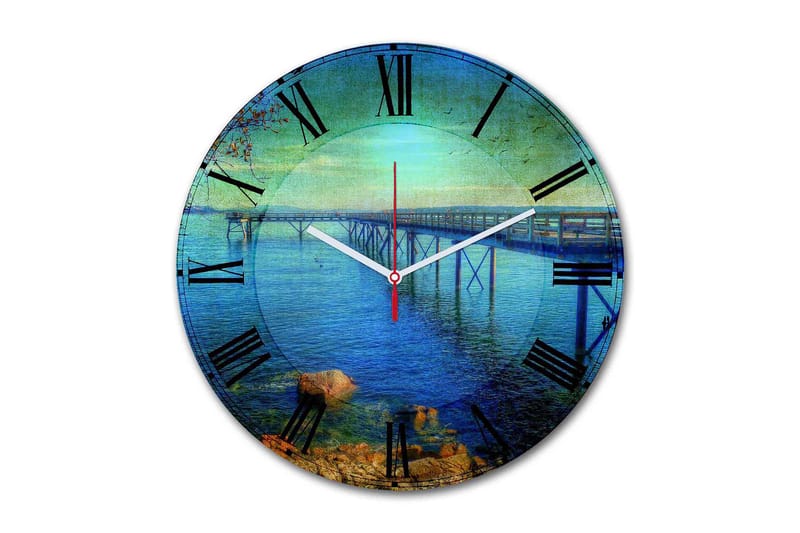 Decorative MDF Clock 30x - Boligtilbehør - Vægdekoration - Vægure & Ure