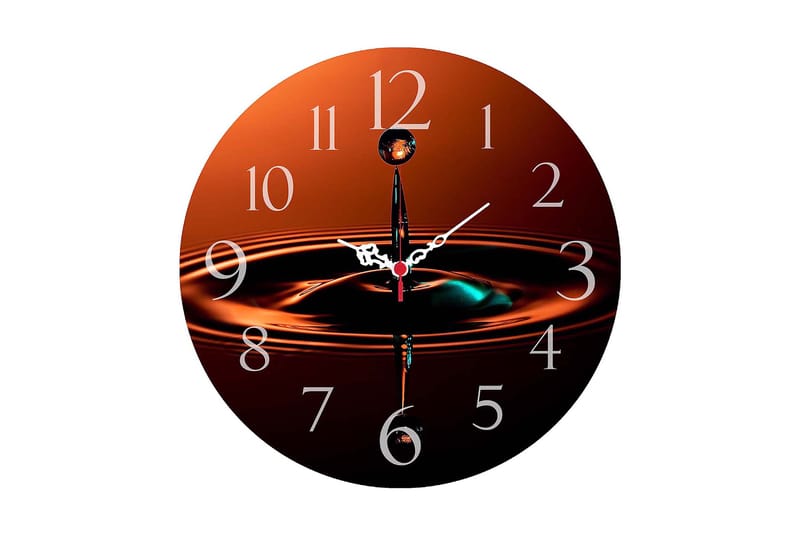 Decorative MDF Clock 40x - Boligtilbehør - Vægdekoration - Vægure & Ure