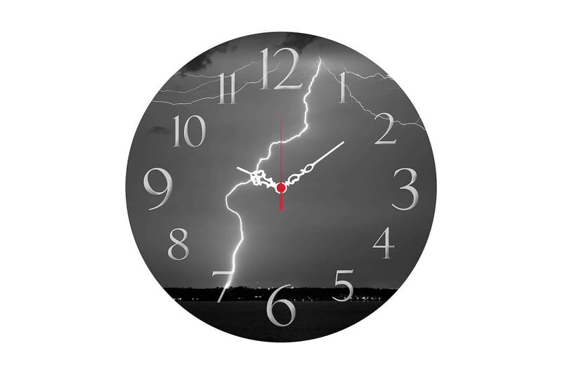 Decorative MDF Clock 40x - Boligtilbehør - Vægdekoration - Vægure & Ure
