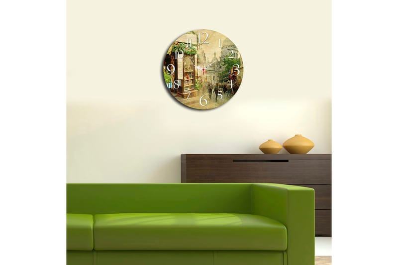 Decorative MDF Clock 40x - Boligtilbehør - Vægdekoration - Vægure & Ure