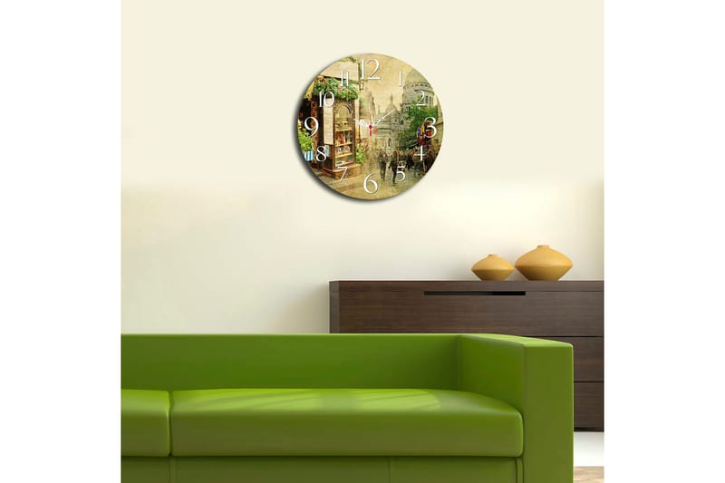 Decorative MDF Clock 40x - Boligtilbehør - Vægdekoration - Vægure & Ure