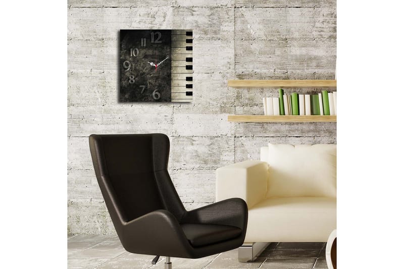 Decorative MDF Clock 40x40 - Boligtilbehør - Vægdekoration - Vægure & Ure