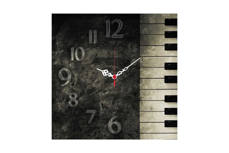 Decorative MDF Clock 40x40 - Boligtilbehør - Vægdekoration - Vægure & Ure