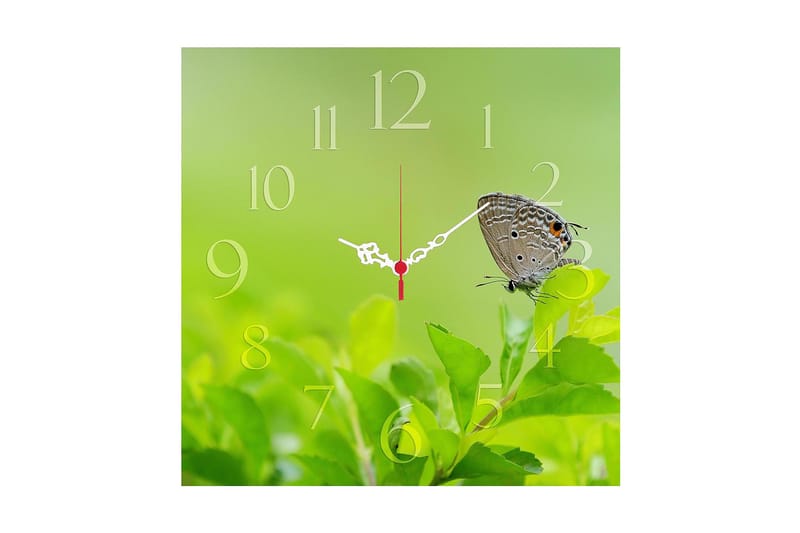 Decorative MDF Clock 40x40 - Boligtilbehør - Vægdekoration - Vægure & Ure