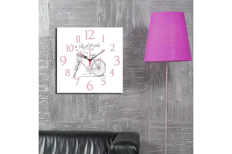 Decorative MDF Clock 40x40 - Vægure & Ure