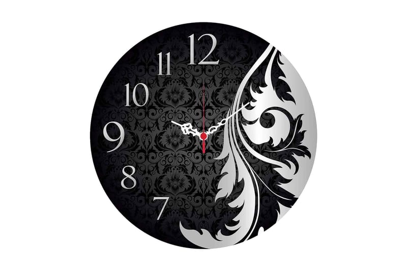 Dekorativ MDF Vægur 40 cm, Flerfarvet