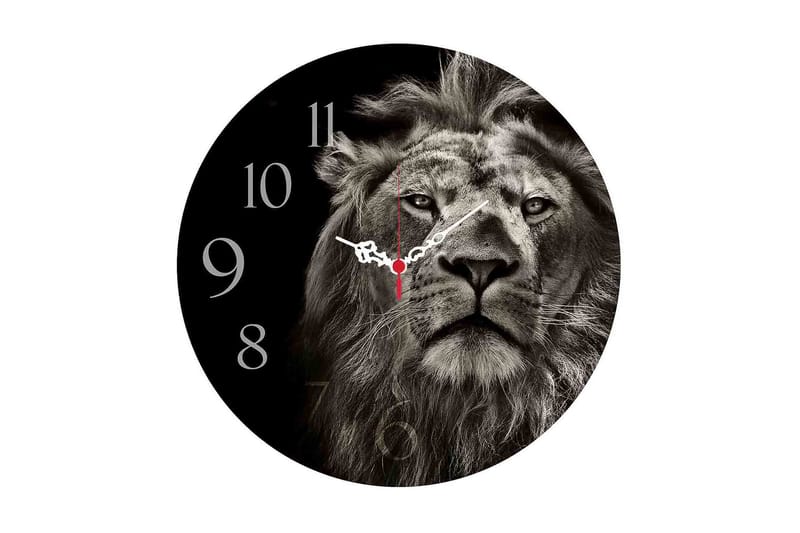 Dekorativ MDF Vægur 40 cm, Flerfarvet