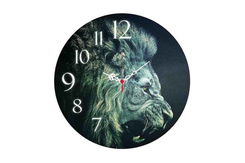 Dekorativ MDF Vægur 40 cm, Flerfarvet