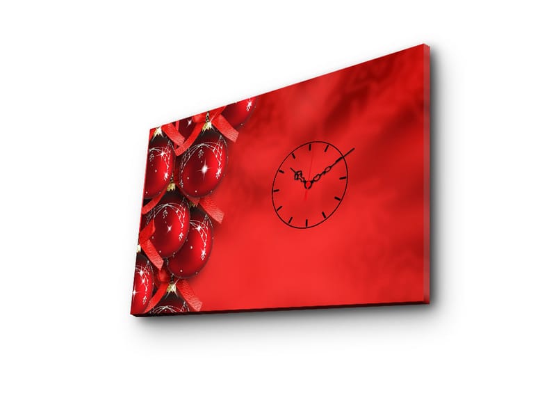 Dekorativ Vægur 45x70 cm - Flerfarvet - Boligtilbehør - Vægdekoration - Vægure & Ure