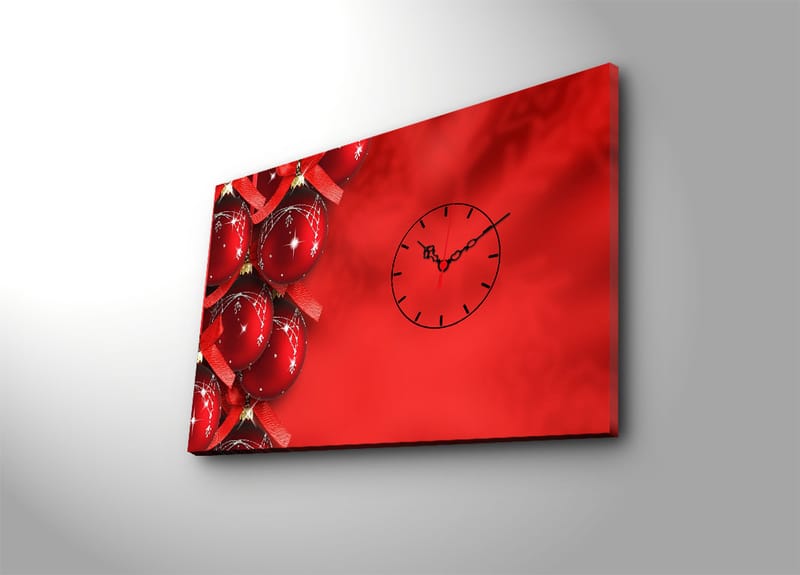 Dekorativ Vægur 45x70 cm - Flerfarvet - Boligtilbehør - Vægdekoration - Vægure & Ure