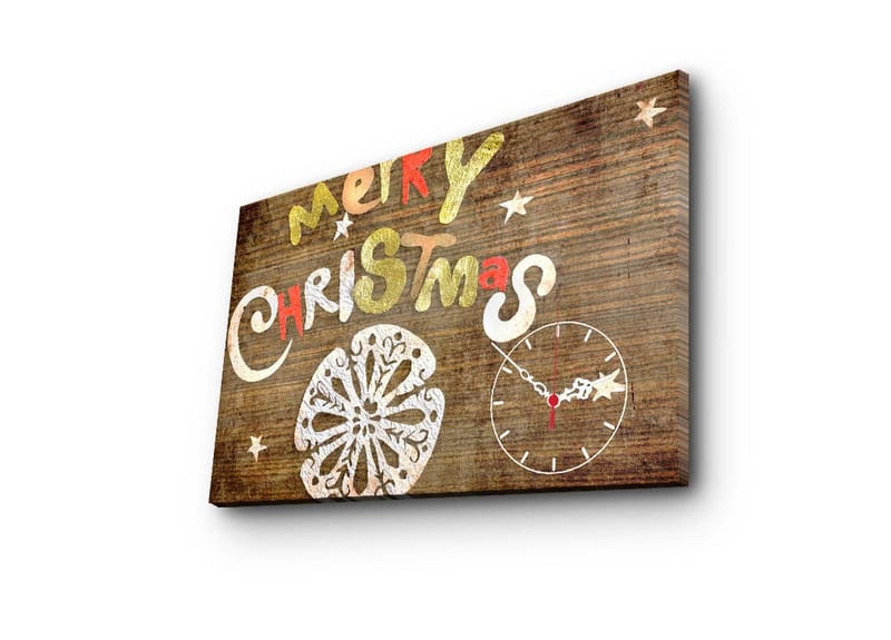 Dekorativ Vægur 45x70 cm, Flerfarvet