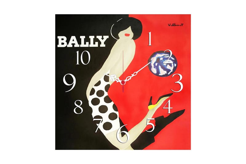 Diyadin Dekorativt ur 40x40 cm Musik, Flerfarvet