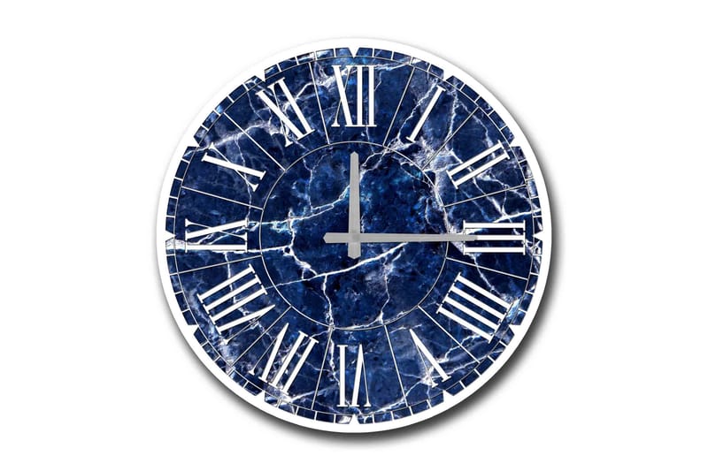 Diyadin Dekorativt ur 50 cm Rund, Flerfarvet