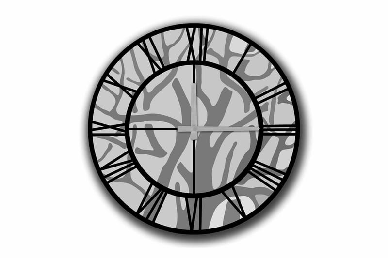 Diyadin Dekorativt ur 50 cm Rund, Flerfarvet