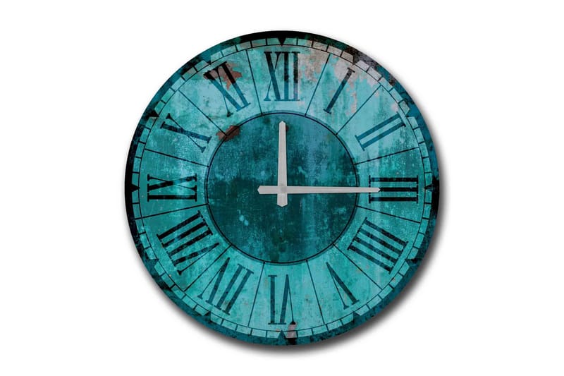 Diyadin Dekorativt ur 50 cm Rund, Flerfarvet