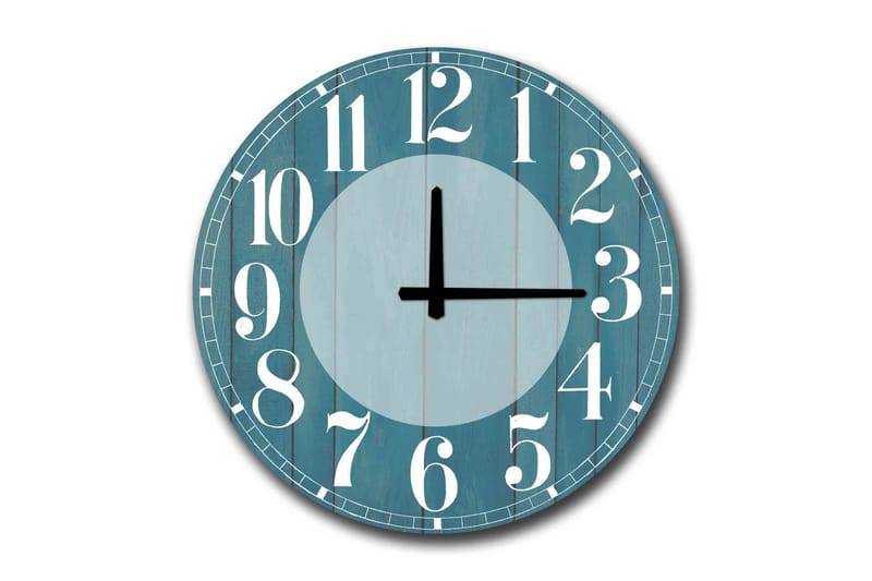 Diyadin Dekorativt ur 50 cm Rund, Flerfarvet