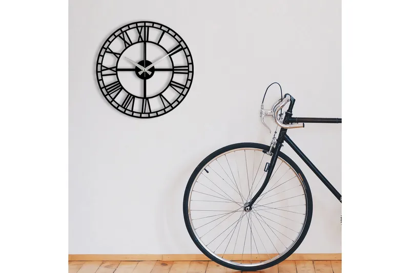 Enzoclock - S002 - Sort - Boligtilbehør - Vægdekoration - Vægure & Ure