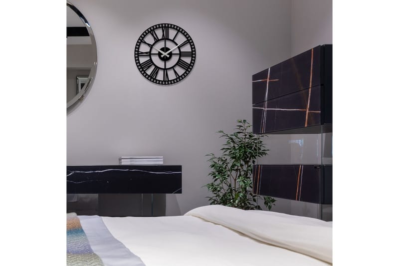 Enzoclock - S004 - Sort - Boligtilbehør - Vægdekoration - Vægure & Ure