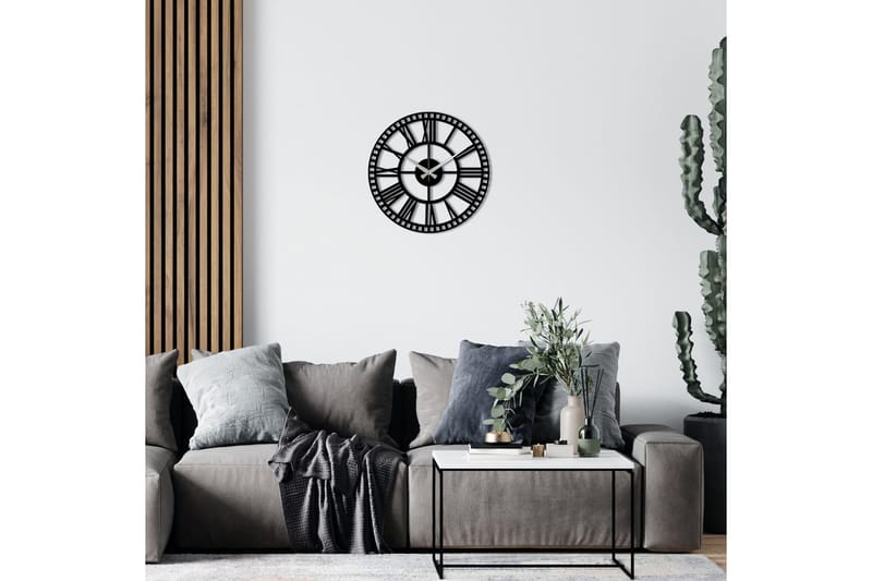 Enzoclock - S004 - Sort - Boligtilbehør - Vægdekoration - Vægure & Ure