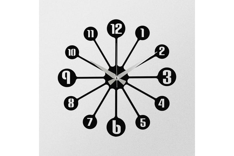 Enzoclock - S014 - Sort - Boligtilbehør - Vægdekoration - Vægure & Ure